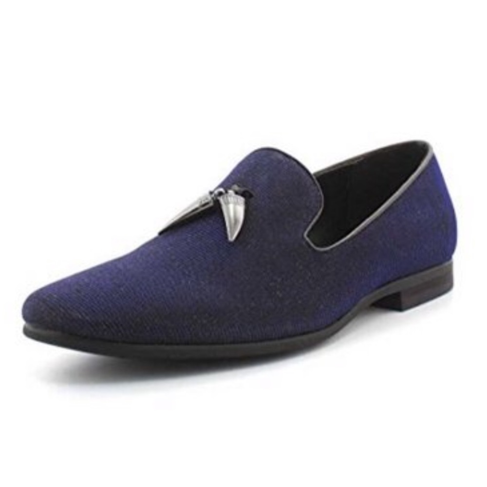 Giorgio Brutini’s  Dress Shoes Black/blue Loafers